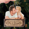 Custom Photo My Favorite Part Of Christmas Is Family - Family Personalized Custom Ornament - Acrylic Custom Shaped - Christmas Gift For Family Members
