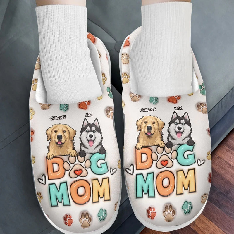 Wishing You A Furry Little Christmas - Dog & Cat Personalized Custom Fluffy Slippers - Christmas Gift For Pet Owners, Pet Lovers