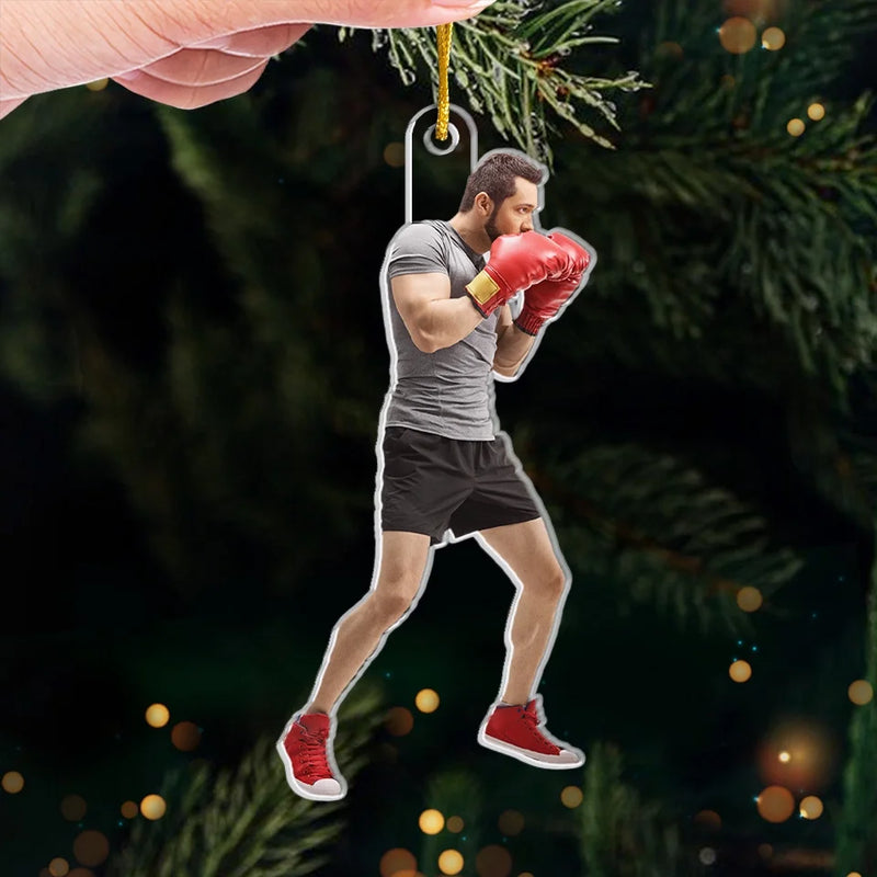 Custom Photo Passion For Sports Is What Unites Us - Personalized Custom Ornament - Acrylic Custom Shaped - Christmas Gift For Sport Lovers, Sport Players