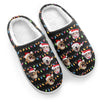 Custom Photo This Christmas, Don't Spend It Alone - Dog & Cat Personalized Custom Fluffy Slippers - Christmas Gift For Pet Owners, Pet Lovers