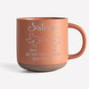 The Greatest Gift Of Life Is Friendship - Bestie Personalized Custom Pottery Mug - Gift For Best Friends, BFF, Sisters