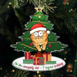 Funny Christmas Cat Tree Gifts for Cat Lovers - Ornament