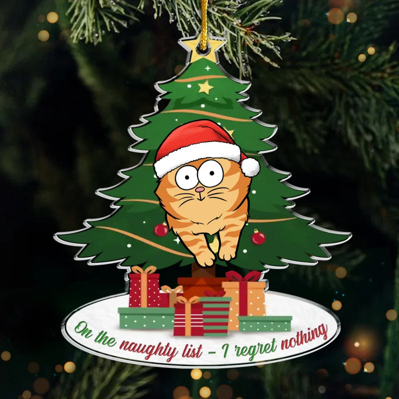 Funny Christmas Cat Tree Gifts for Cat Lovers - Ornament