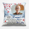 Custom Photo An Embrace From The Skies - Memorial Personalized Custom Pillow - Sympathy Gift, Christmas Gift For Family Members