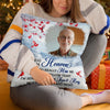 Custom Photo An Embrace From The Skies - Memorial Personalized Custom Pillow - Sympathy Gift, Christmas Gift For Family Members