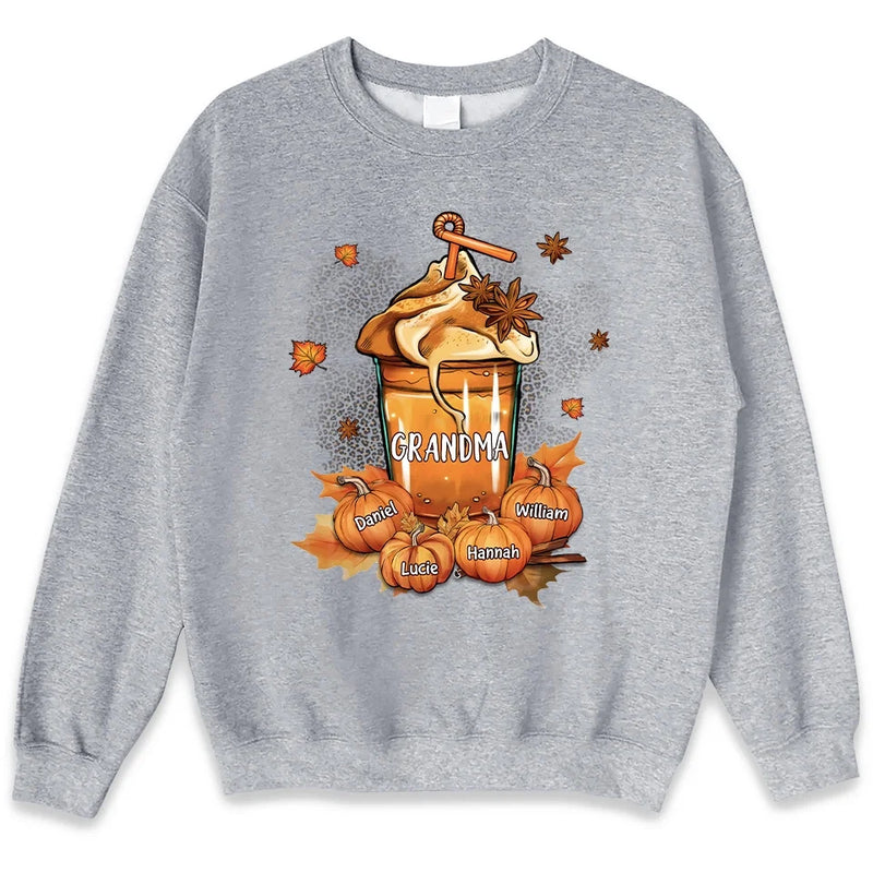 Grandma Is The Heart And Soul Of Our Home - Family Personalized Custom Unisex T-shirt, Hoodie, Sweatshirt - Gift For Mom, Grandma