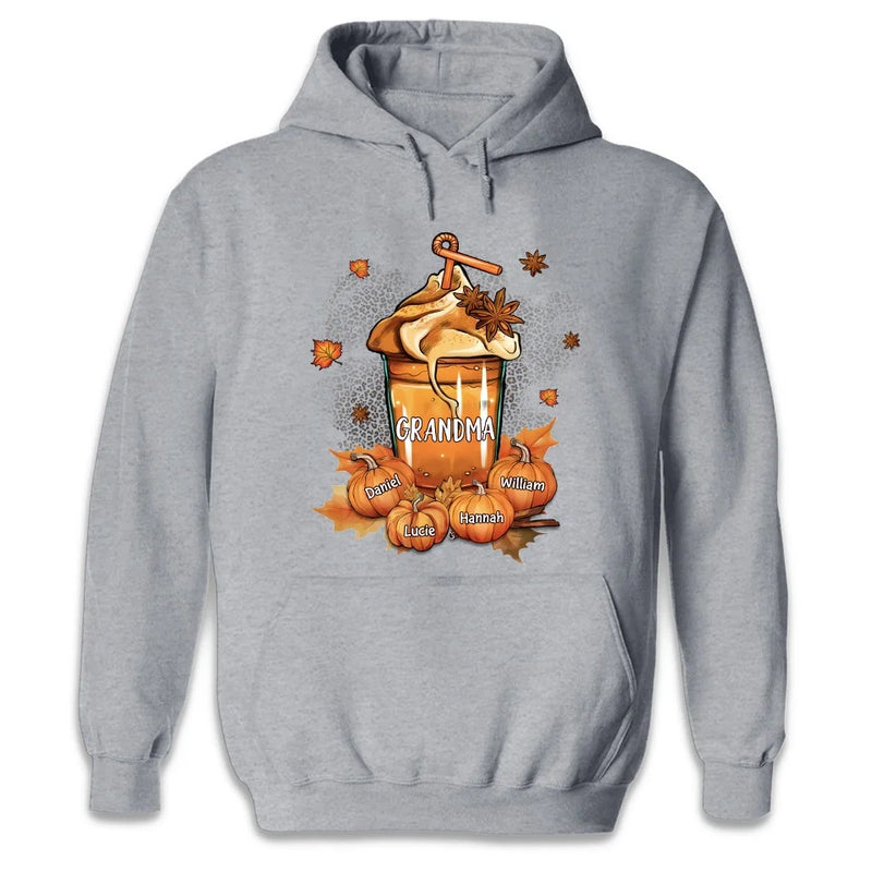 Grandma Is The Heart And Soul Of Our Home - Family Personalized Custom Unisex T-shirt, Hoodie, Sweatshirt - Gift For Mom, Grandma