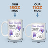 True Friendship Resists Time - Besties Personalized Custom Mug - Gift For Best Friends, BFF, Sisters