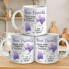 True Friendship Resists Time - Besties Personalized Custom Mug - Gift For Best Friends, BFF, Sisters