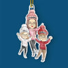 Christmas Magic Is Found In Family Togetherness - Family Personalized Custom Ornament - Acrylic Custom Shaped - Christmas Gift For Grandma, Grandpa