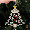 Our Love Grows Stronger And Brighter - Family Personalized Custom Ornament - Acrylic Custom Shaped - Christmas Gift For Family Members