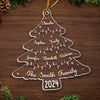 We Find The True Meaning Of Christmas - Family Personalized Custom Ornament - Acrylic Custom Shaped - Christmas Gift For Family Members