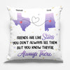 Always Remember We Are Under The Same Sky - Bestie Personalized Custom Pillow - Gift For Best Friends, BFF, Sisters