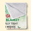 Our Laughter Is A Symphony, Composed By Generations - Family Personalized Custom Blanket - Christmas Gift For Grandma, Mom, Daughter, Son