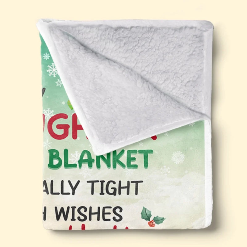 Our Laughter Is A Symphony, Composed By Generations - Family Personalized Custom Blanket - Christmas Gift For Grandma, Mom, Daughter, Son