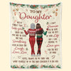 I Can Promise To Love You For The Rest Off Mine - Family Personalized Custom Blanket - Christmas Gift For Grandma, Mom, Daughter