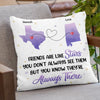 Always Remember We Are Under The Same Sky - Bestie Personalized Custom Pillow - Gift For Best Friends, BFF, Sisters