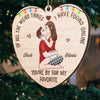 You Make My Heart Smile - Couple Personalized Custom Ornament - Wood, Acrylic Custom Shaped - Christmas Gift For Husband Wife, Anniversary