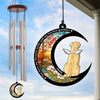 Your Memory Is Our Greatest Christmas Treasure - Memorial Personalized Custom Wind Chime Suncatcher - Sympathy Gift, Christmas Gift For Pet Owners, Pet Lovers