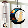 Your Memory Is Our Greatest Christmas Treasure - Memorial Personalized Custom Wind Chime Suncatcher - Sympathy Gift, Christmas Gift For Pet Owners, Pet Lovers