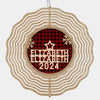 For It Is In Giving That We Receive - Family Personalized Custom Wind Spinner - Christmas Gift For Family Members