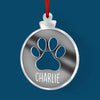 These Tiny Paws Bring Endless Joy - Dog & Cat Personalized Custom Mirrored Acrylic Ornament - Christmas Gift For Pet Owners, Pet Lovers