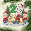 May All Your Christmas Wishes Come True - Dog & Cat Personalized Custom Ornament - Acrylic Custom Shaped - Christmas Gift For Husband Wife, Anniversary, Pet Owners, Pet Lovers