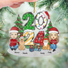 May All Your Christmas Wishes Come True - Dog & Cat Personalized Custom Ornament - Acrylic Custom Shaped - Christmas Gift For Husband Wife, Anniversary, Pet Owners, Pet Lovers