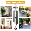 Custom Photo Your Presence Is Deeply Missed - Memorial Personalized Custom Wind Chime Suncatcher - Sympathy Gift For Family Members