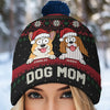 Pets Are The True Stars Of Our Christmas - Dog & Cat Personalized Custom Christmas Beanie Hat - Christmas Gift For Pet Owners, Pet Lovers