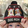 Pets Are The True Stars Of Our Christmas - Dog & Cat Personalized Custom Christmas Beanie Hat - Christmas Gift For Pet Owners, Pet Lovers
