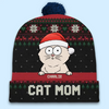 Pets Are The True Stars Of Our Christmas - Dog & Cat Personalized Custom Christmas Beanie Hat - Christmas Gift For Pet Owners, Pet Lovers