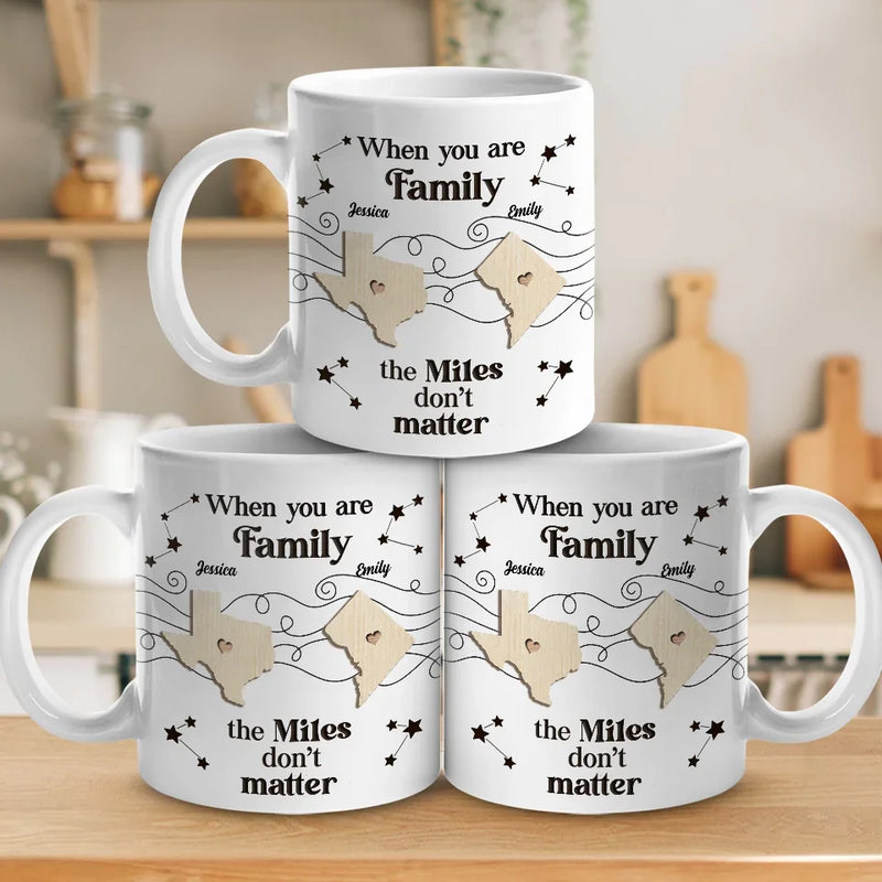 A Family Is A Gift That Lasts Forever - Family Personalized Custom Mug - Christmas Gift For Family Members, Siblings, Brothers, Sisters