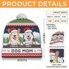 May Your Days Be Snuggly And Bright - Dog & Cat Personalized Custom Christmas Beanie Hat - Christmas Gift For Pet Owners, Pet Lovers