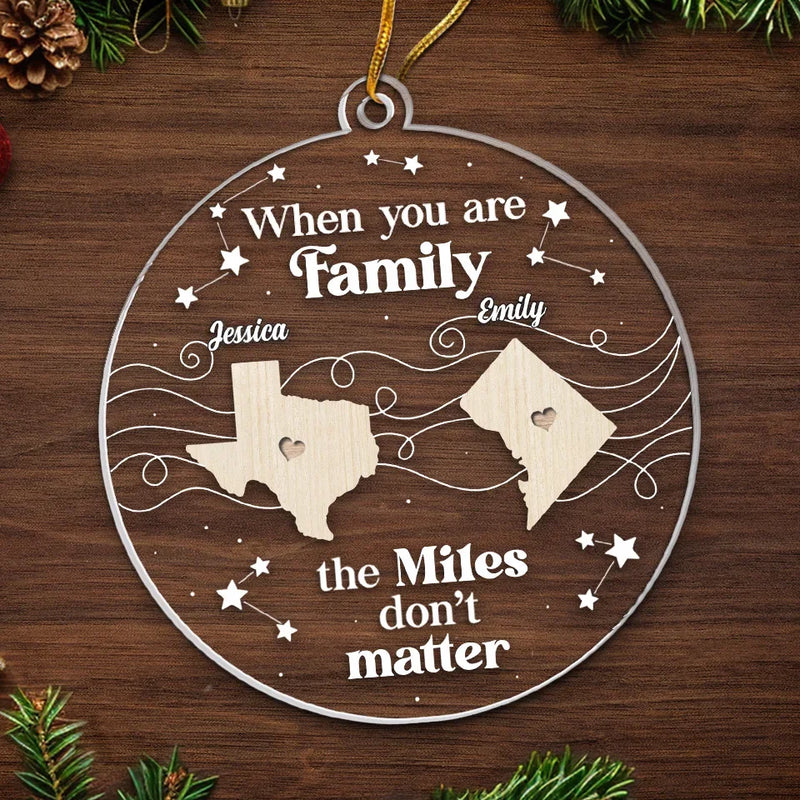 Every Ornament Tells A Story Of Our Togetherness - Family Personalized Custom Ornament - Acrylic Custom Shaped - Christmas Gift For Family Members
