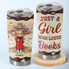 A Good Book Is An Event In My Life - Personalized Custom Tumbler - Gift For Book Lovers