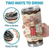 A Good Book Is An Event In My Life - Personalized Custom Tumbler - Gift For Book Lovers