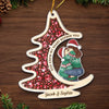 God Knew My Heart Needed You - Couple Personalized Custom Ornament - Acrylic Custom Shaped - Christmas Gift For Husband Wife, Anniversary, First Christmas