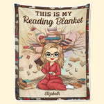 Custom Name Reading Gifts for Women - Personalized Blanket