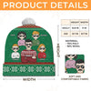 Keep Calm And Jingle All The Way - Family Personalized Custom Christmas Beanie Hat - Christmas Gift For Family Members