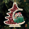 All Of Me Loves All Of You - Couple Personalized Custom Ornament - Acrylic Custom Shaped - Christmas Gift For Husband Wife, Anniversary, First Christmas