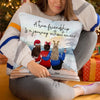 A True Friendship Is A Journey Without An End - Bestie Personalized Custom Pillow - Christmas Gift For Best Friends, BFF, Sisters