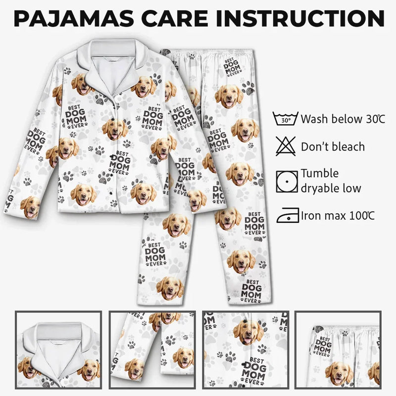 Custom Photo I Will Always Woof You - Dog & Cat Personalized Custom Pajamas - Christmas Gift For Pet Owners, Pet Lovers