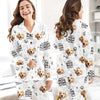 Custom Photo I Will Always Woof You - Dog & Cat Personalized Custom Pajamas - Christmas Gift For Pet Owners, Pet Lovers