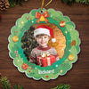 Custom Photo The Best Of All Gifts Around Any Christmas Tree - Family Personalized Custom Ornament - Acrylic Custom Shaped - Christmas Gift For Family Members