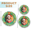 Custom Photo The Best Of All Gifts Around Any Christmas Tree - Family Personalized Custom Ornament - Acrylic Custom Shaped - Christmas Gift For Family Members