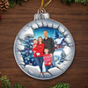 Custom Photo Cherishing Moments With Family This Holiday - Family Personalized Custom Ornament - Acrylic Custom Shaped - Christmas Gift For Family Members