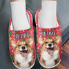 Custom Photo Wagging Tails, Happy Hearts - Dog & Cat Personalized Custom Fluffy Slippers - Christmas Gift For Pet Owners, Pet Lovers