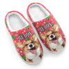 Custom Photo Wagging Tails, Happy Hearts - Dog & Cat Personalized Custom Fluffy Slippers - Christmas Gift For Pet Owners, Pet Lovers