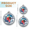 Custom Photo Cherishing Moments With Family This Holiday - Family Personalized Custom Ornament - Acrylic Custom Shaped - Christmas Gift For Family Members